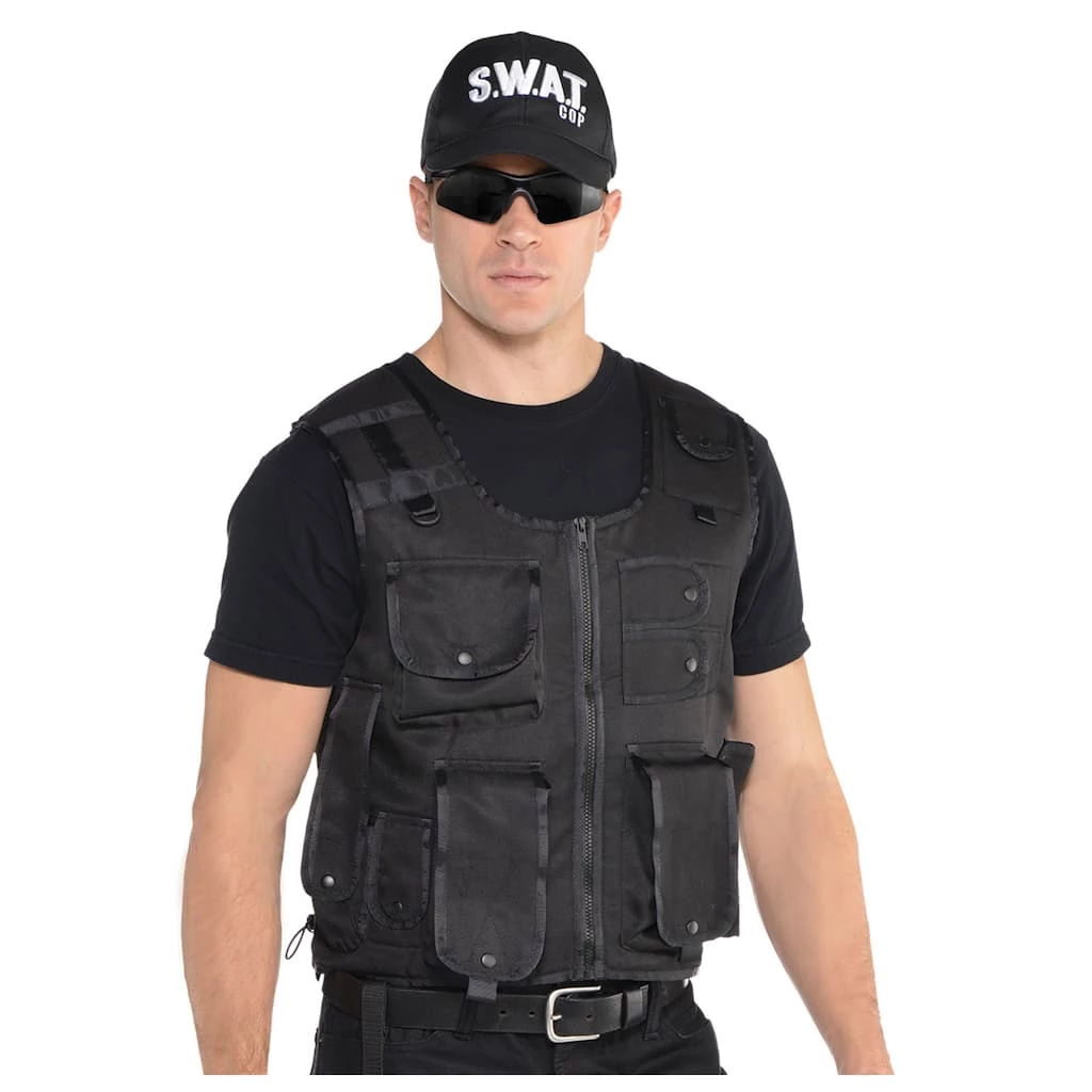 Discount π― Adult SWAT Vest by Amscan 𧨠1 Discount π― Adult SWAT Vest by Amscan π§¨