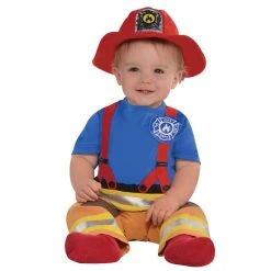 Cheap ✔️ Infant Fireman Costume by Amscan ⭐