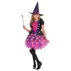 Best reviews of 🥰 Child Light-Up Sparkle Witch Costume by Amscan 🔥