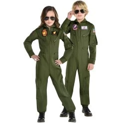 Promo 👏 Top Gun Maverick: Flight Suit Child Costume by Amscan ⌛