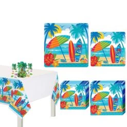 Wholesale ❤️ Sun & Surf Tableware Kit by Amscan 🥰