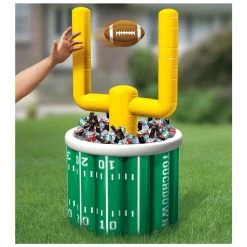 Cheap 🎉 4.5ft. Football Jumbo Inflatable Cooler by Amscan 🎁