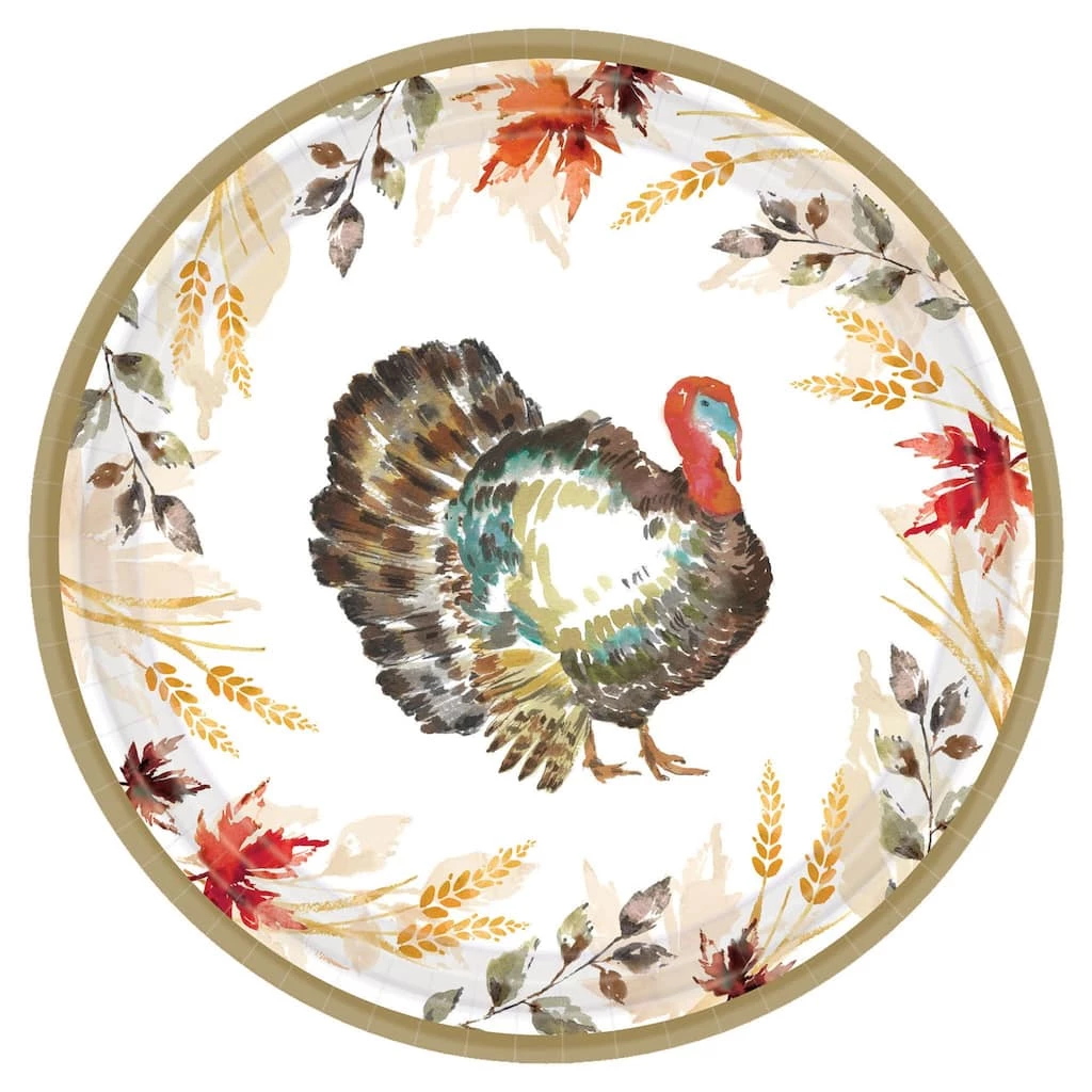 Deals π― 9" Classic πͺ Thanksgiving Round Paper Plates, 60ct. by Amscan β 1 Deals π― 9" Classic πͺ Thanksgiving Round Paper Plates, 60ct. by Amscan β