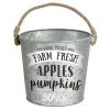 Outlet 👍 Autumn Medium Galvanized Bucket by Amscan 💯