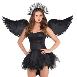 Budget 🌟 Dark Angel Wings by Amscan 🔥