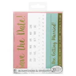 Wholesale π Save the Date Value Pack Invitation Kit by Amscan π
