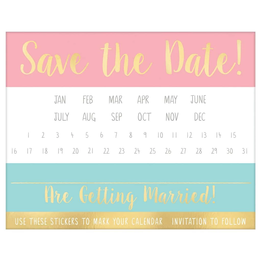 Wholesale π Save the Date Value Pack Invitation Kit by Amscan π 2 Wholesale π Save the Date Value Pack Invitation Kit by Amscan π - Image 2