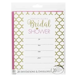Best deal 👏 Bridal Shower Value Pack Invitation Kit by Amscan ✔️