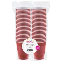 Promo ⭐ 18oz. Plastic Cups, 150ct. by Amscan 👏 -Amscan Sales Shop D521115S 1