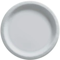 New 😉 6.75" Round Paper Plates, 200ct. by Amscan 😉 -Amscan Sales Shop D521226S 1