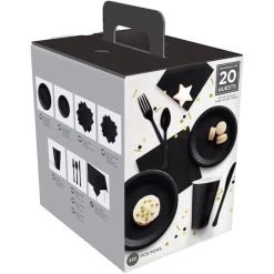 Coupon ✨ Tableware Kit For 20 Guests by Amscan 🎉 -Amscan Sales Shop D521242S 1