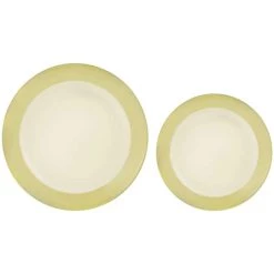 Wholesale π₯° Round Hot Stamped Premium Plastic Border Plates Multipack , 20ct. by Amscan π 32 Wholesale π₯° Round Hot Stamped Premium Plastic Border Plates Multipack , 20ct. by Amscan π -Amscan Sales Shop D521320S 1