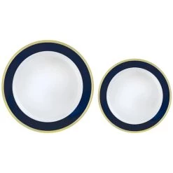 Wholesale π₯° Round Hot Stamped Premium Plastic Border Plates Multipack , 20ct. by Amscan π 20 Wholesale π₯° Round Hot Stamped Premium Plastic Border Plates Multipack , 20ct. by Amscan π -Amscan Sales Shop D521322S 1