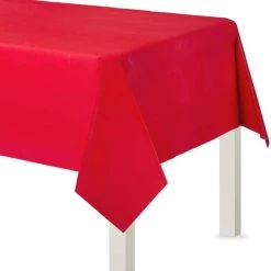 Promo 😉 108" Flannel-Backed Vinyl Table Cover by Amscan 🌟 -Amscan Sales Shop D521337S 1