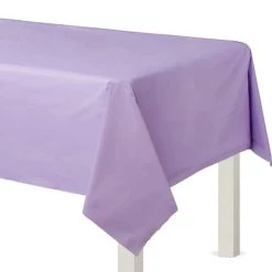 Promo 😉 108" Flannel-Backed Vinyl Table Cover by Amscan 🌟 -Amscan Sales Shop D521348S 1