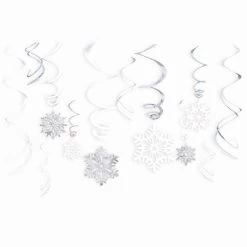 Best deal 👏 Hanging Snowflake Decorations Value Pack by Amscan 🤩