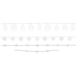 Best Pirce ⌛ Christmas Snowy Banners, 6ct. by Amscan 🥰