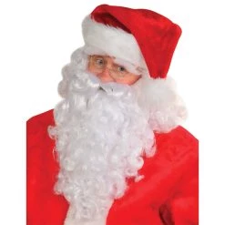 Cheapest 🎉 Christmas Santa Claus Wig & Beard 4 Piece Set by Amscan 😍