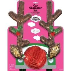 Deals 👏 Glitzy Reindeer Car 🔔 Christmas Decorating Kit by Amscan 💯