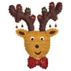 Hot Sale 🧨 Hanging Tinsel 🎅 Christmas Reindeer With Ornaments by Amscan 😉