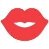 Coupon 🌟 Valentine's Day Lips Cutouts by Amscan 🔥