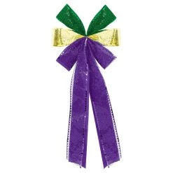 Best Pirce 🎉 Mardi Gras Deluxe Bow by Amscan 🧨