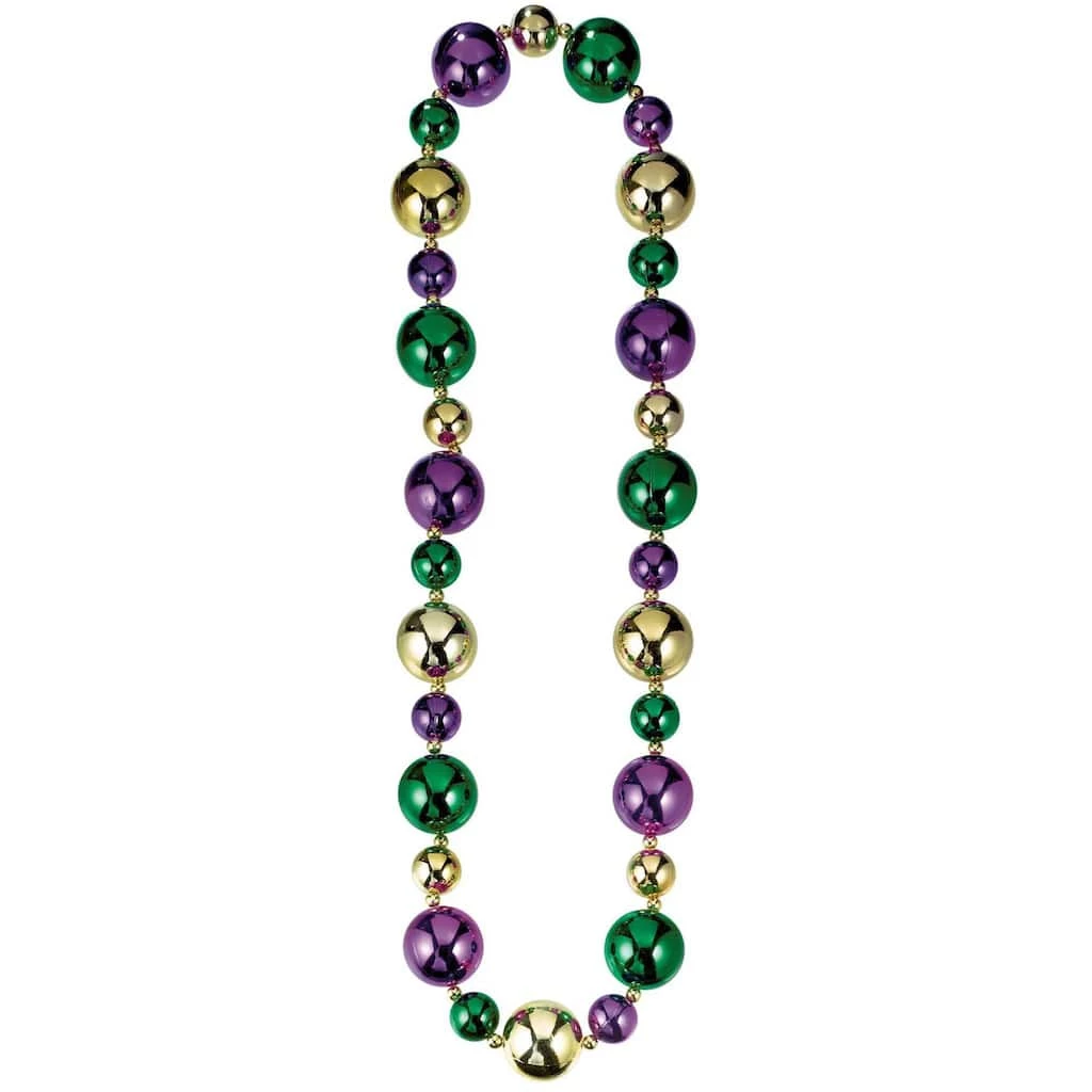 Discount 🤩 46'' Large Bead Party Necklace by Amscan 😀 1 Discount 🤩 46'' Large Bead Party Necklace by Amscan 😀