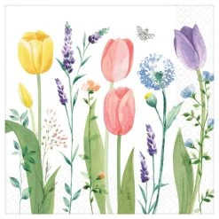 Coupon 🔥 Spring Tulip Garden Dinner Napkins, 48ct. by Amscan 👏