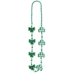 Coupon 😀 St. Patrick's Day Shamrock Bead Necklaces, 10ct. by Amscan 🌟