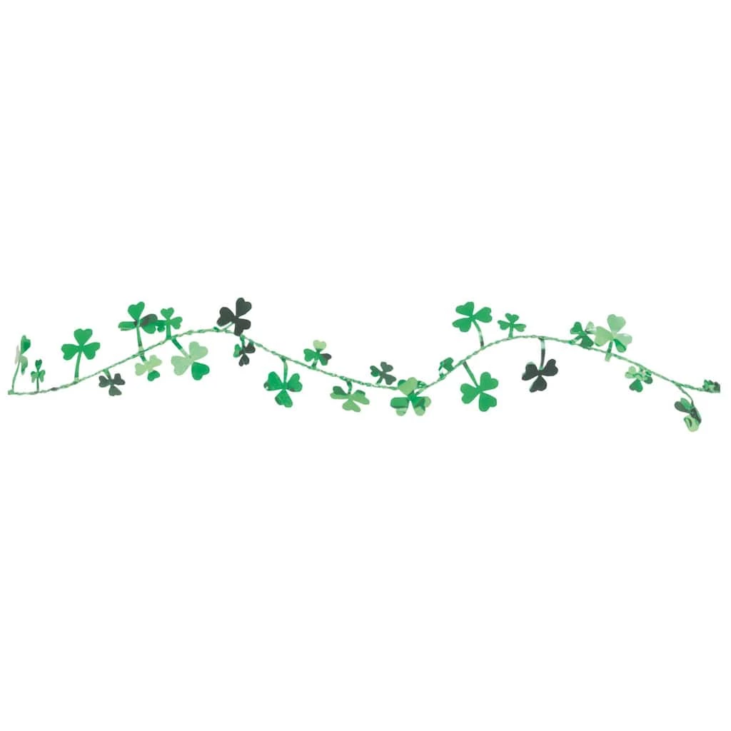 Discount 𧨠12ft. Shamrock St. Patrick's Day Wire Garland by Amscan π 1 Discount 𧨠12ft. Shamrock St. Patrick's Day Wire Garland by Amscan π