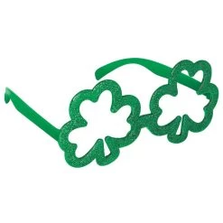 Cheap ✨ St. Patrick's Day Glitter Shamrock Glasses, 5ct. by Amscan 😀