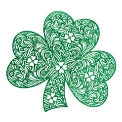 Budget 😍 St. Patrick's Day Vinyl Shamrock Placemats, 4ct. by Amscan 👍