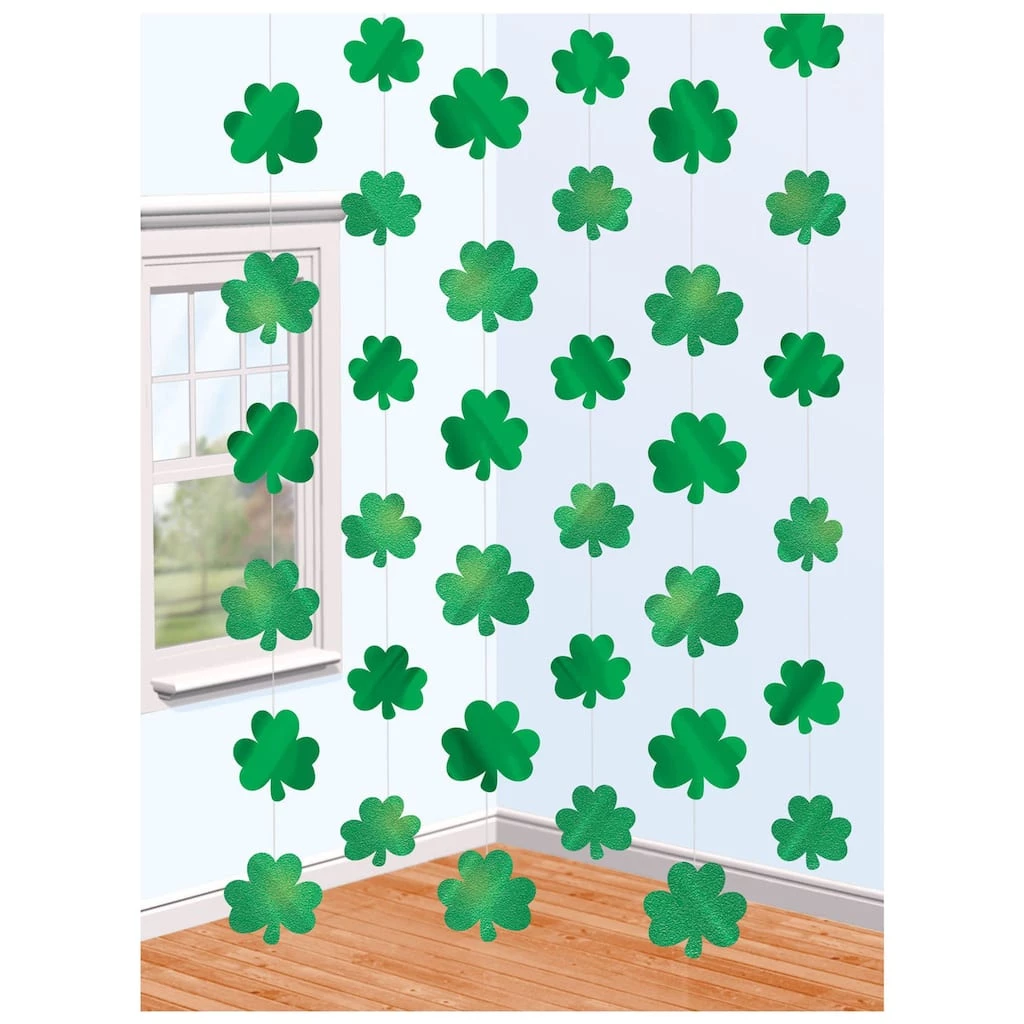 Buy β St. Patrick's Day Shamrock String Decorations by Amscan π 1 Buy β St. Patrick's Day Shamrock String Decorations by Amscan π
