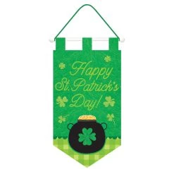 Best Pirce ⌛ St. Patrick's Day Felt Door Banners, 3ct. by Amscan 👍