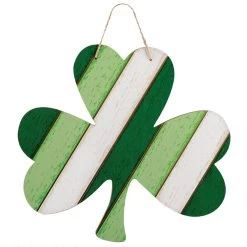 Wholesale 😉 St. Patrick's Day MDF Shamrock Sign, 2ct. by Amscan 😀