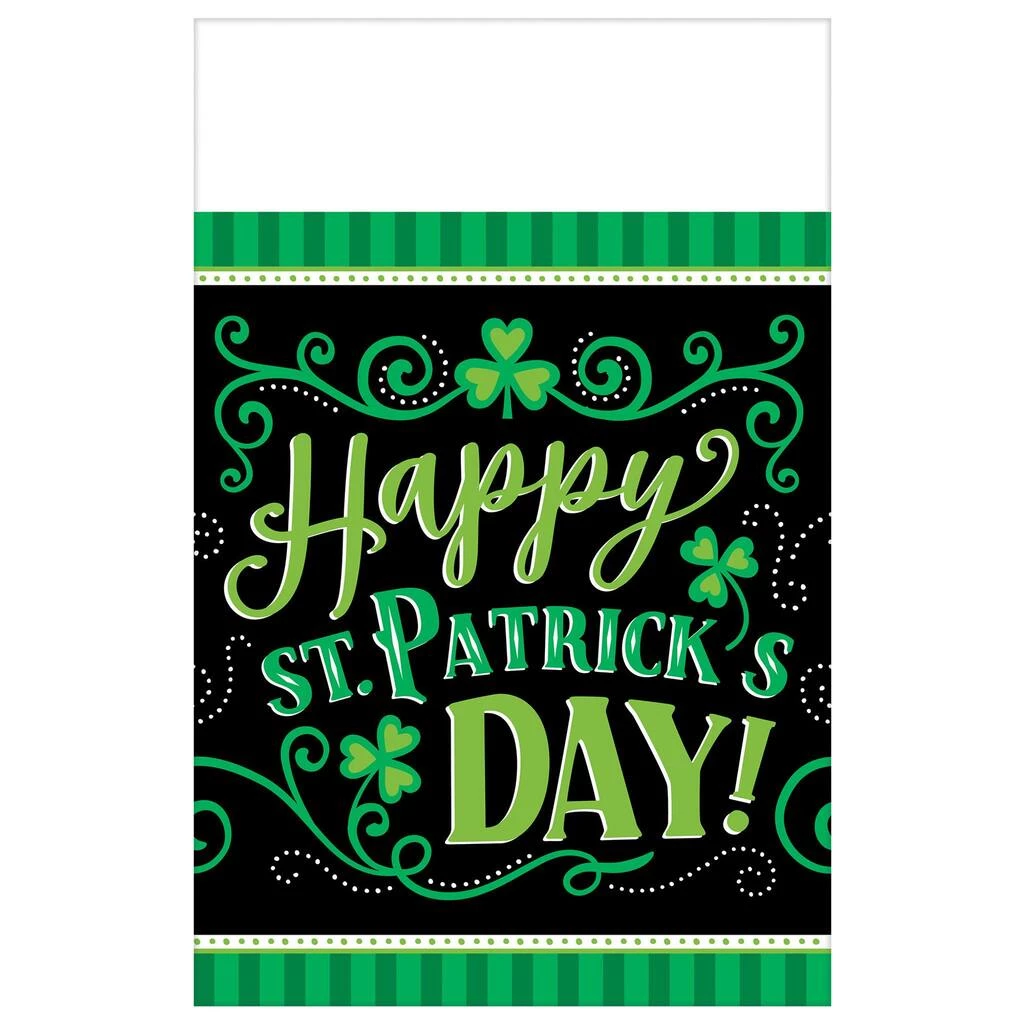 Flash Sale π 102'' x 54'' Clover Me Lucky St. Patrick's Day Table Cover, 6ct. by Amscan π 1 Flash Sale π 102'' x 54'' Clover Me Lucky St. Patrick's Day Table Cover, 6ct. by Amscan π