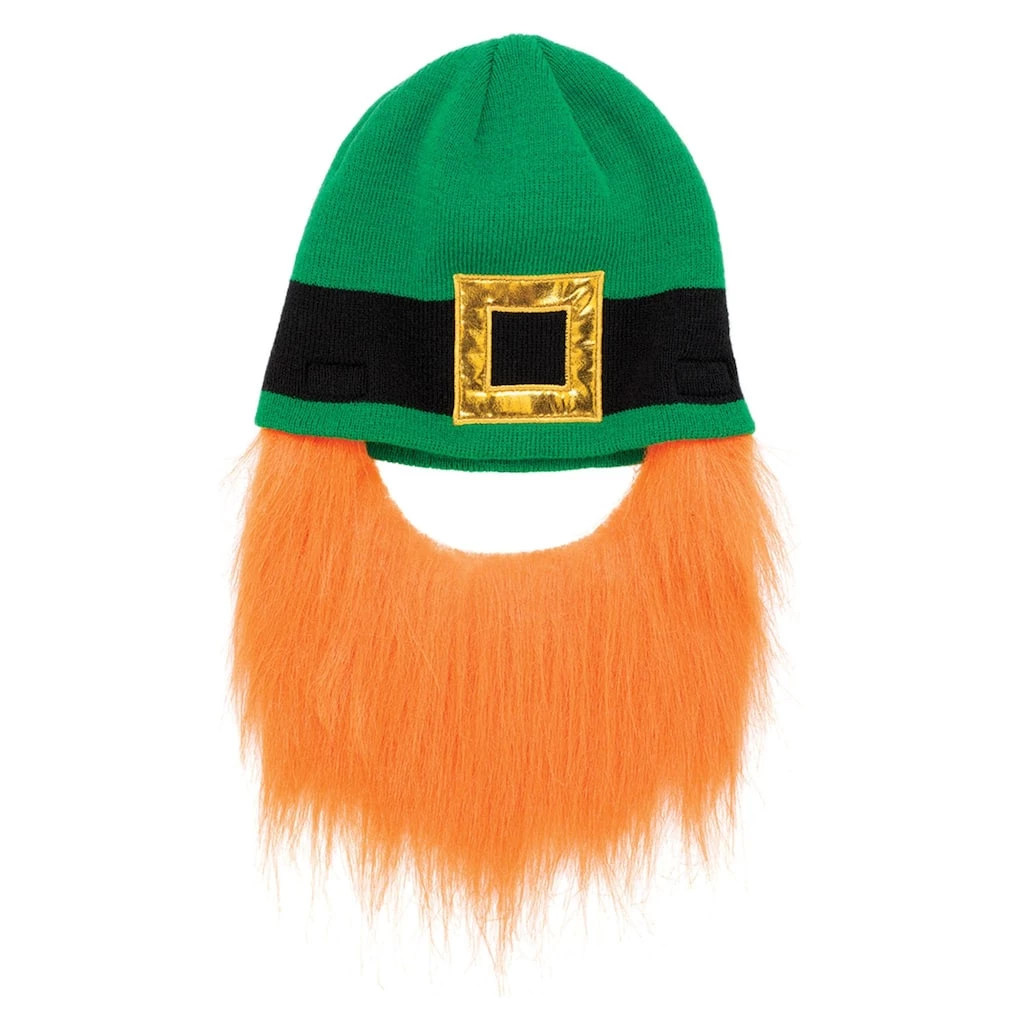 Wholesale π St. Patrick's Day Beanie with Beard, 2ct. by Amscan β¨ 1 Wholesale π St. Patrick's Day Beanie with Beard, 2ct. by Amscan β¨