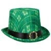 New ✨ St. Patrick's Day Green Plaid Top Hat by Amscan 🧨