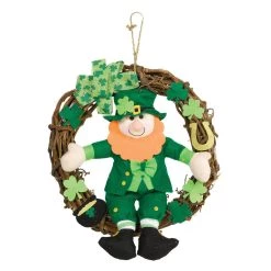 Best Pirce ❤️ St. Patrick's Day Grapevine Wreath by Amscan 👍
