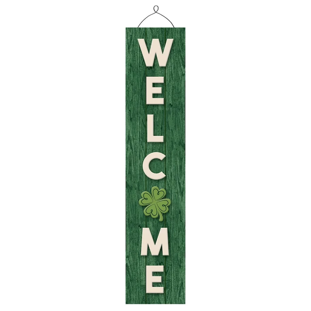 Top 10 π€© St. Patrick's Day Vertical Welcome Wall Sign by Amscan π 1 Top 10 π€© St. Patrick's Day Vertical Welcome Wall Sign by Amscan π
