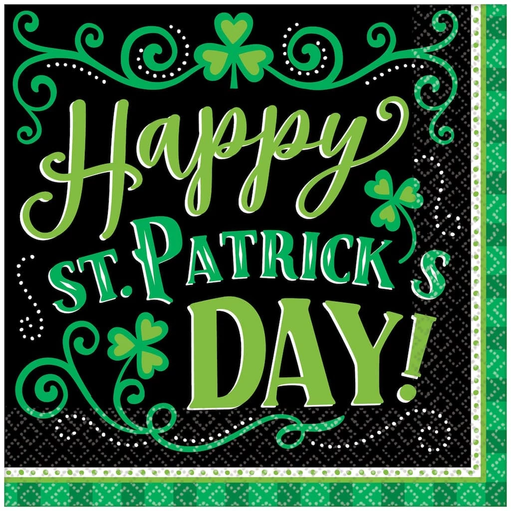New π€© Clover Me Lucky St. Patrick's Day Lunch Napkins, 125ct. by Amscan π 1 New π€© Clover Me Lucky St. Patrick's Day Lunch Napkins, 125ct. by Amscan π