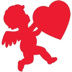 Wholesale 🛒 Valentine's Day Cupid Cutouts, 18ct. by Amscan ❤️
