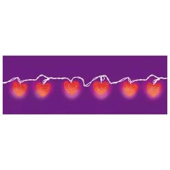 Brand new 🌟 8ft. Valentine's Day Heart String Lights by Amscan ✔️