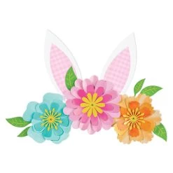 Budget 🤩 Easter Bunny Ears Wall Decorating Kit by Amscan 🎁