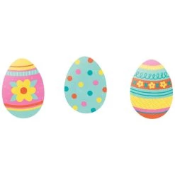 Flash Sale 🔔 Easter Eggs Yard Signs, 3ct. by Amscan 🛒