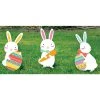 Hot Sale 🛒 Easter Bunny Yard Signs, 3ct. by Amscan ❤️