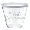 Budget 🔔 9oz. Metallic Silver First Communion Plastic Cups, 30ct. by Amscan 😍