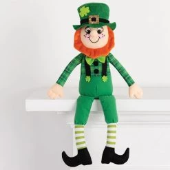 Coupon 👍 St. Patrick's Day Leprechaun Fabric Sitting Decoration by Amscan 😍