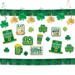 Flash Sale ✨ St. Patrick's Day Bar Decorating Kit by Amscan 🧨