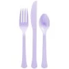 Best Pirce 🎉 Lavender Heavy Weight Plastic Cutlery Assortment, 160ct. by Amscan 🧨